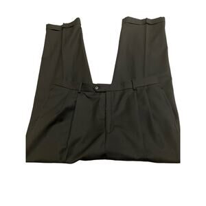Jos A Bank Slacks Dress Pants Black Mens Size 37R  Cuffed
